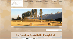 Desktop Screenshot of im-burehus.ch